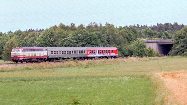 218217 vor der BAB6-Bruecke