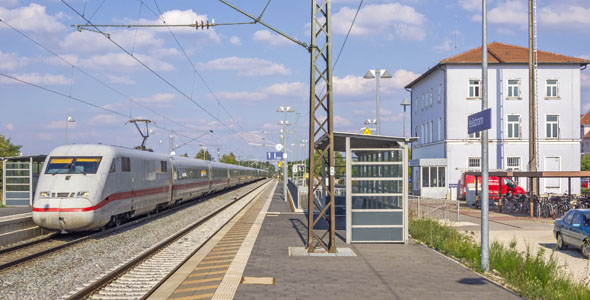 Heilsbronn Bahnhof am 11.9.15