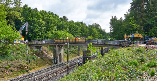 Am 26. Mai stand die Brcke stlich von Wick-lesgreuth noch.