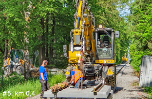 km-0,4 bei Langenheim am 20.5.25